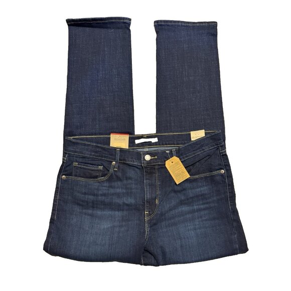 Levi Classic Straight Jeans SIze 14 W32 L30 5 Pocket Stretch NEW with tags $60 - Picture 2 of 8